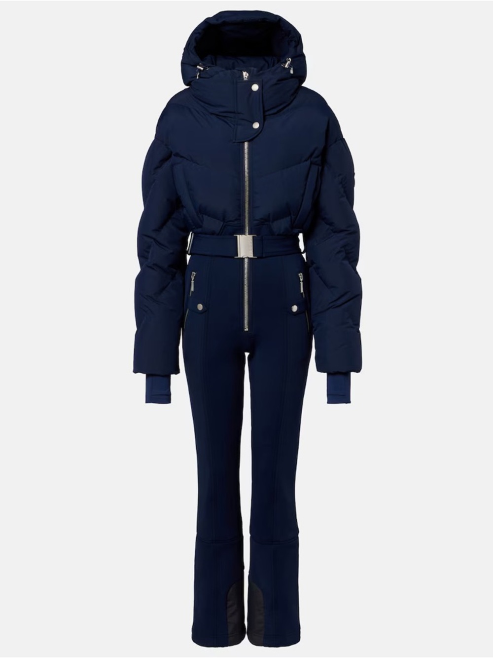 Cordova Ajax Puffer Ski Jumpsuit in Marine size Small